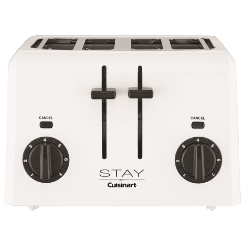 STAY by Cuisinart 4-Slice Toaster, White
